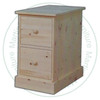 Maple Cottage Filing Cabinet 18''W x 30''H x 30''D With 2 Drawers