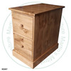 Pine Cottage Filing Cabinet 18''W x 30''H x 30''D With 2 Drawers