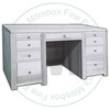 Pine Newport 7 Drawer Computer Desk