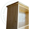 Oak Cottage 4 Adjustable Shelf Bookcase