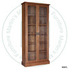Oak Cottage Bookcase 36''W x 80''H x 14''D With 5 Adjustable Shelves.