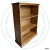Oak Cottage 2 Adjustable Shelf Wide Bookcase