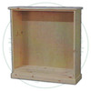 Oak Cottage Bookcase 48''W x 50''H x 14''D With 2 Adjustable Shelves.
