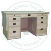 Oak Mission 3 Drawer 1 Door Computer Desk
