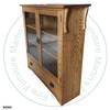 Oak Mission 1 Drawer 2 Door Bookcase