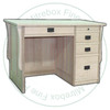 Pine Mission 4 Drawer Student Desk