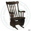 Maple Grandpa Glider Rocker