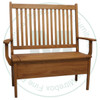 Maple Shaker Storage Bench