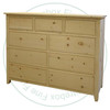 Pine A Series 9 Drawer Dresser