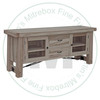 Pine Yukon 2 Drawer Wide Entertainment Unit. Entertainment Centre Dimensions 20'' Deep x 70'' Wide x 30'' High. Entertainment Unit has 2 Drawers and 2 Doors. 1 Fixed Shelf Behind Each Door. ( Texture : Saw Marks. Hardware : 214 Pulls 114 Knobs )
