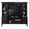 Oak Stockholm 84" HDTV Cabinet With Hutch