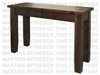 Oak Rough Sawn Hall Table With Drawer  14''D x 47''W x 30''H