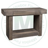 Oak Baxter Sofa Table 16''D x 35''W x 30''H With 1 Drawer
