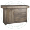 Oak Baxter Sideboard 19''D x 63.5''W x 37.5''H With 5 Drawers And 1 Door.