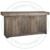 Oak Baxter Sideboard 19''D x 79''W x 37.5''H With 2 Drawers And 4 Doors