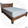 Pine Frontier King Panel Bed Headboard 56'' With Wrap Around Footboard