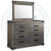 Maple Gastown Low Landscape Mirror 3''D x 42.5''W x 34.5''H