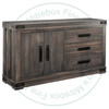 Maple Gastown Sideboard 18.5''D x 68.5''W x 38.5''H