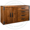 Maple Union Station Sideboard 18.5''D x 68.5''W x 39.5''H