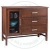 Oak Brooklyn Sideboard 19''D x 52.5''W x 41''H.