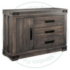 Oak Gastown Sideboard 18.5''D x 53.5''W x 38.5''H