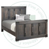 Maple Gastown Single Bed Complete With High Footboard Headboard 58'' Footboard 32''