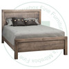 Oak Baxter Queen Bed With Low Footboard