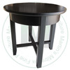 Maple Demi-Lume End Table 23''D x 23''W x 22''H