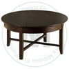 Maple Demi-Lume Coffee Table  44''D x 44''W x 19''H