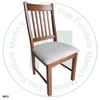 Maple Mini Mission Side Chair With Upholstered Seat