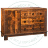 Oak Barrelworks Sideboard 54.5''W x 36.25''H x 18.5''D With 1 Wood Door