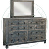 Oak Barrelworks High Double Dresser 18 5/8''D x 73 1/2''W x 45 1/4''H