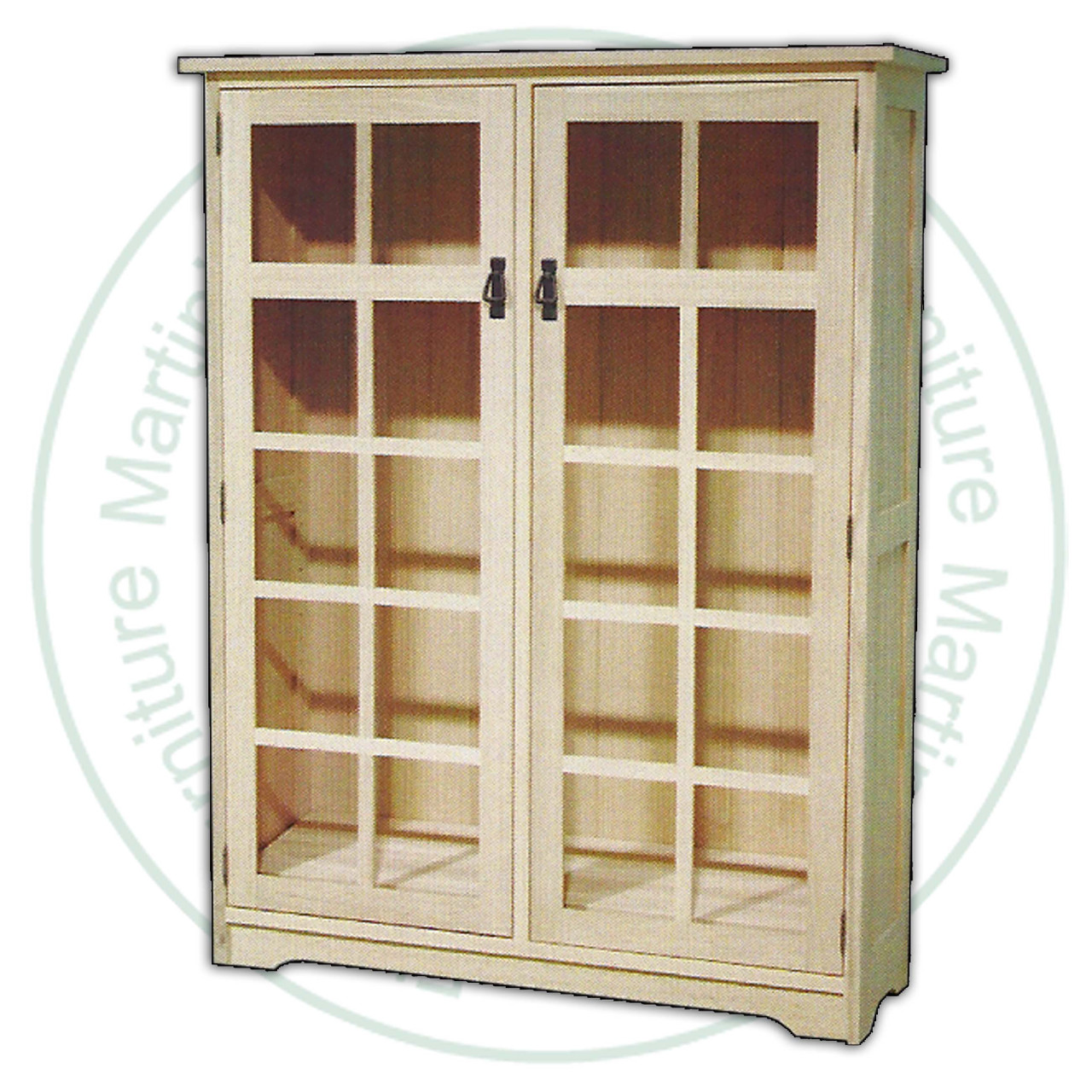 Maple Mission 2 Door Bookcase