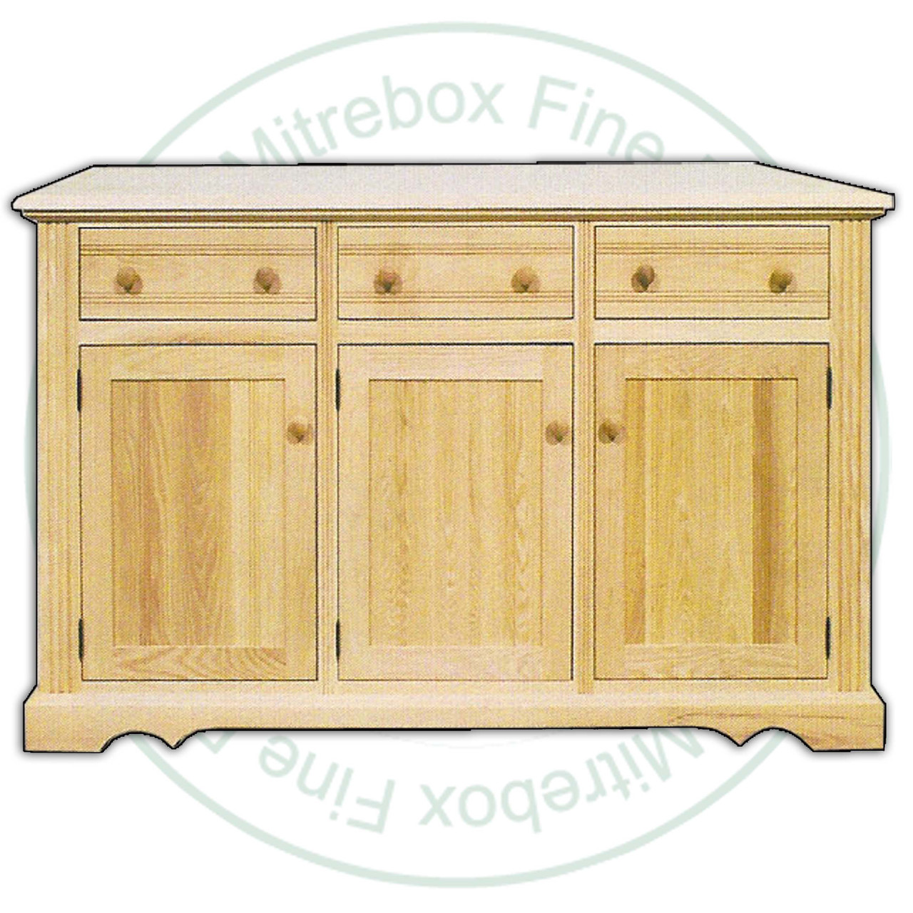 Pine Homeward 3 Door 3 Drawer Sideboard