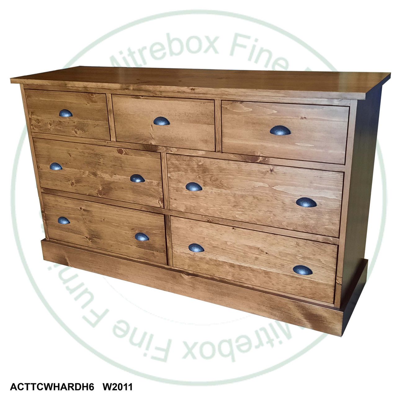 Pine Cottage 7 Drawer Dresser