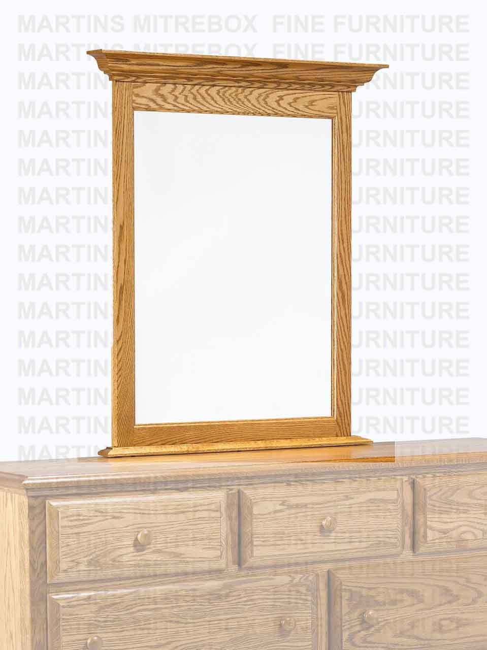 Maple Plain Top With Crown Center Only 41''H x 28''''W