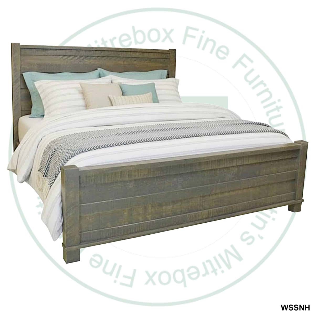 Maple Single Backwoods Millsawn Bed
