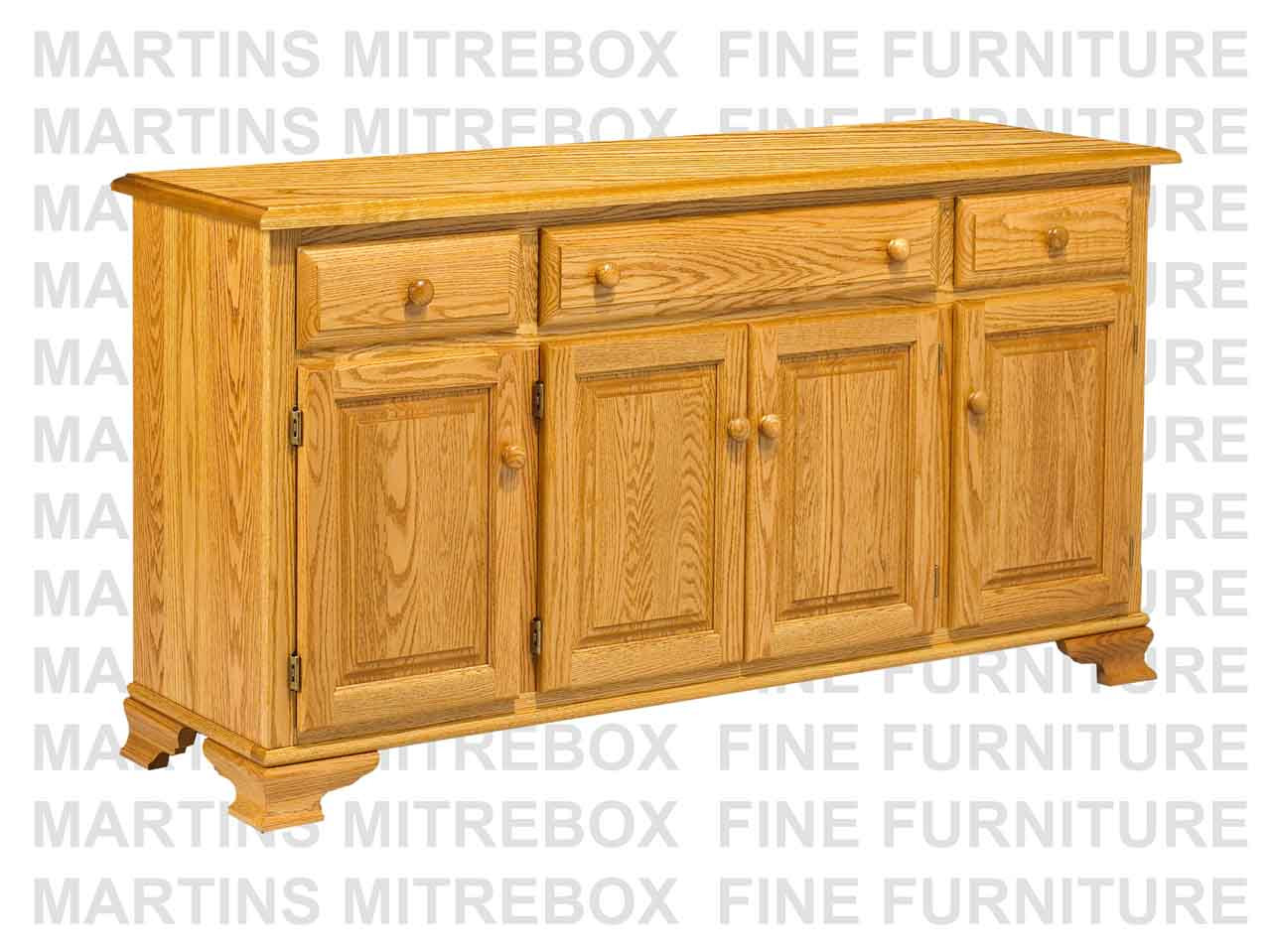 Maple Country Lane Buffet 18''D x 66''W x 34''H