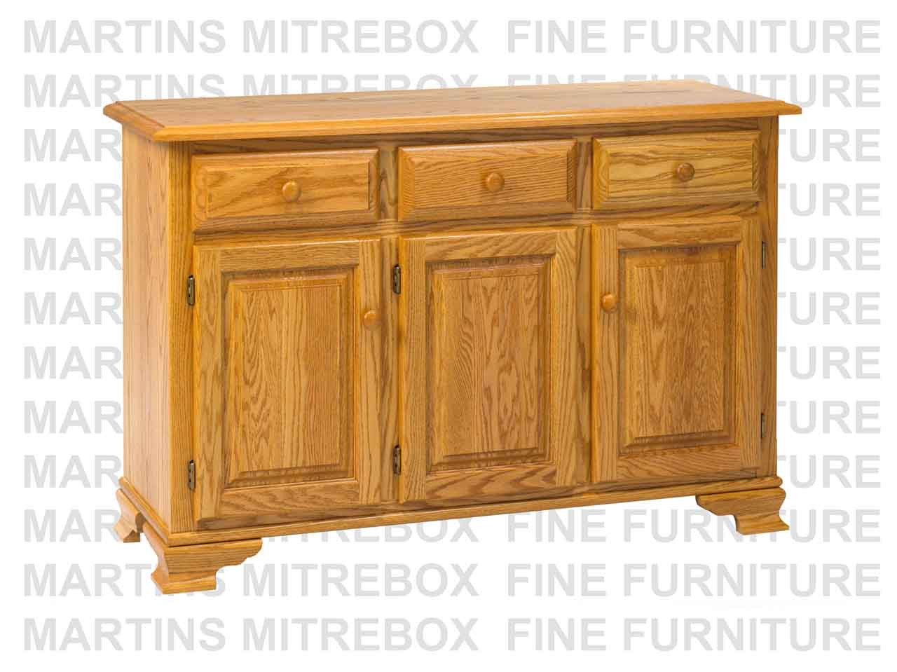 Maple Country Lane Sideboard 18''D x 52''W x 39''H