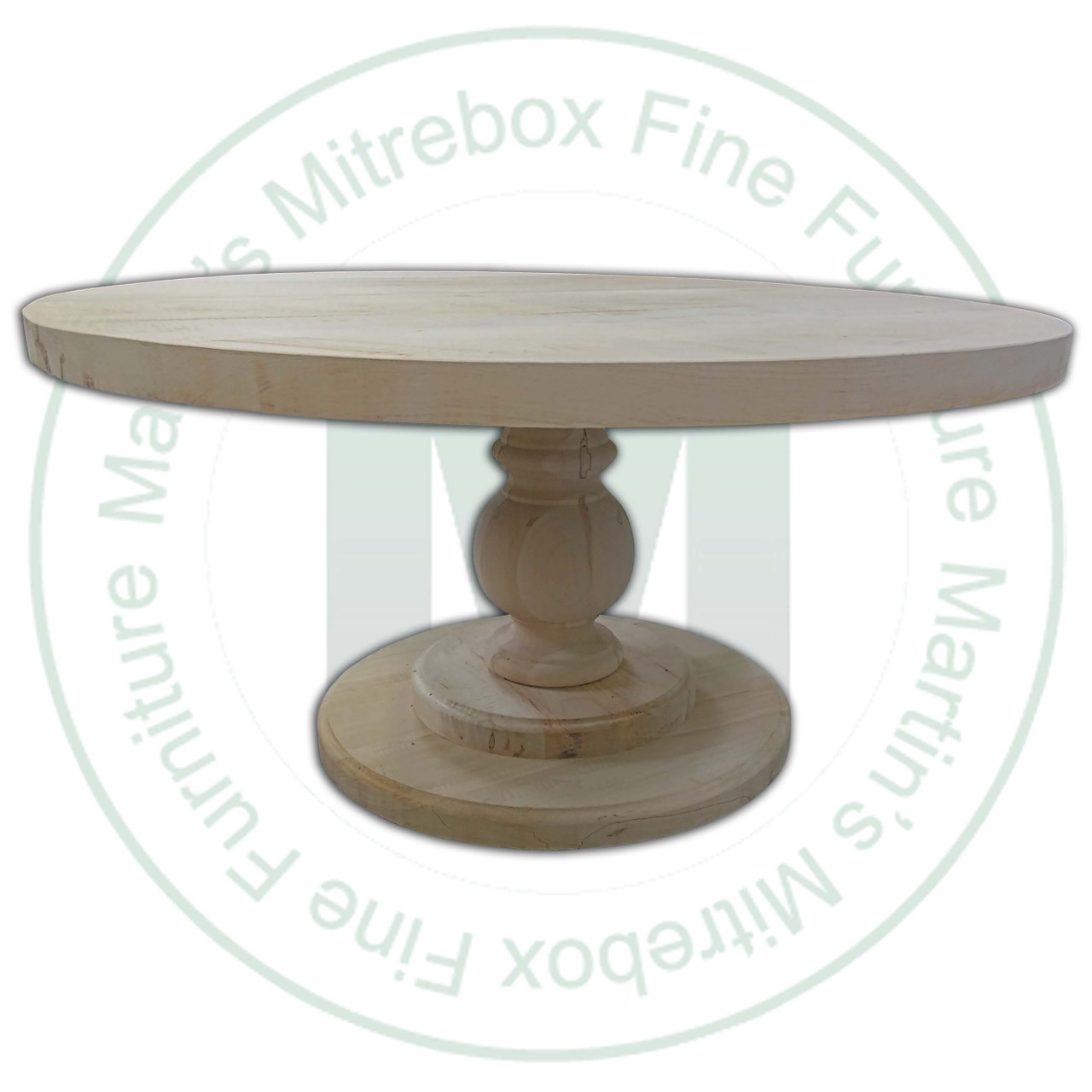 Pine Arta Round Coffee Table 36''D x 36''W x 18''H