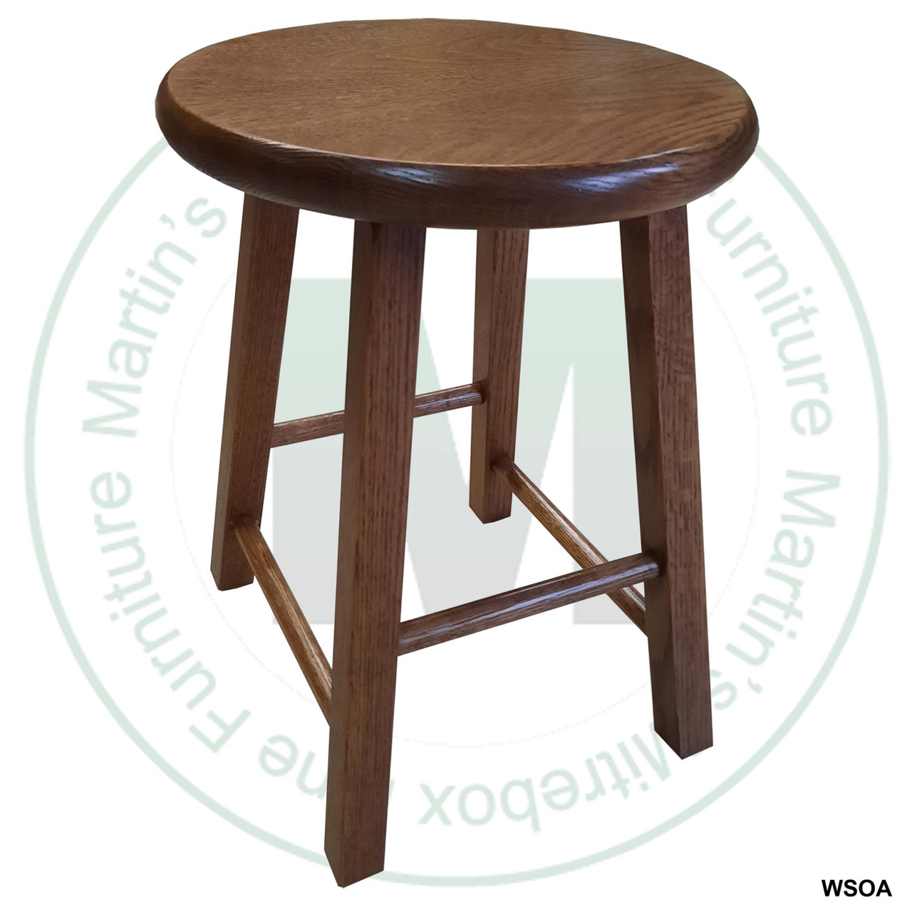 Maple 18'' Rodo Stool