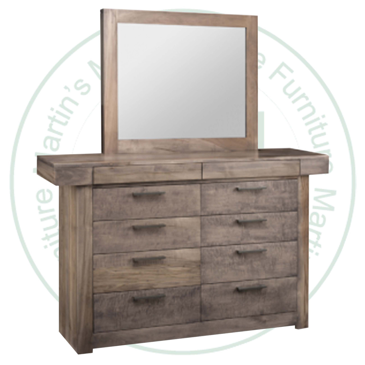 Maple Baxter Landscape Mirror 4.5''D x 42.5''W x 36.5''H With jewelry Option