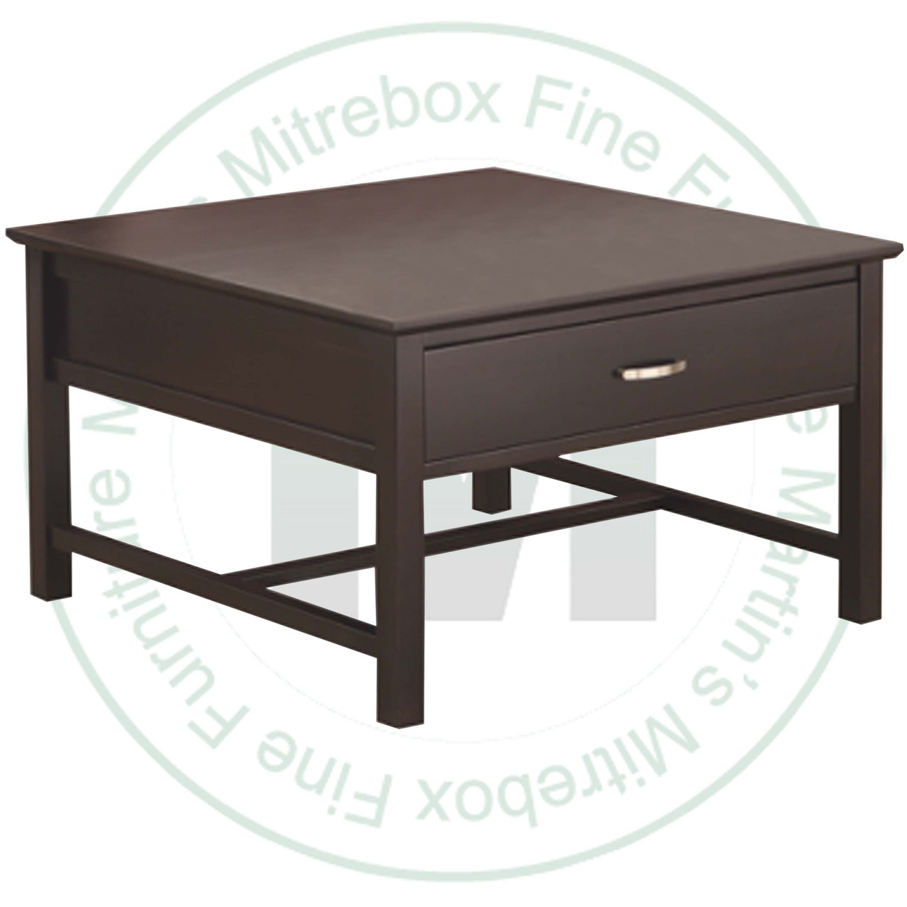 Maple Brooklyn Coffee Table 42'' Deep x 42'' Wide x 20'' High