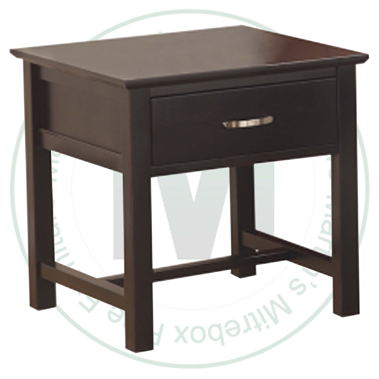 Oak Brooklyn End Table 23'' Deep x 23'' Wide x 26'' High