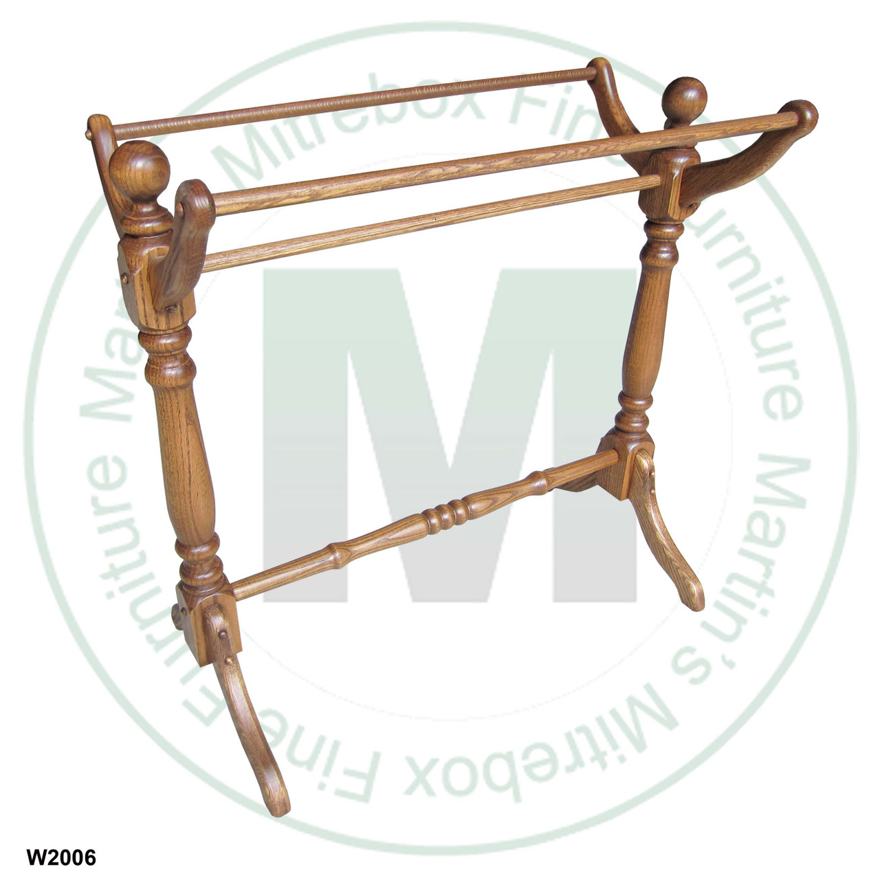 Maple Quilt Rack