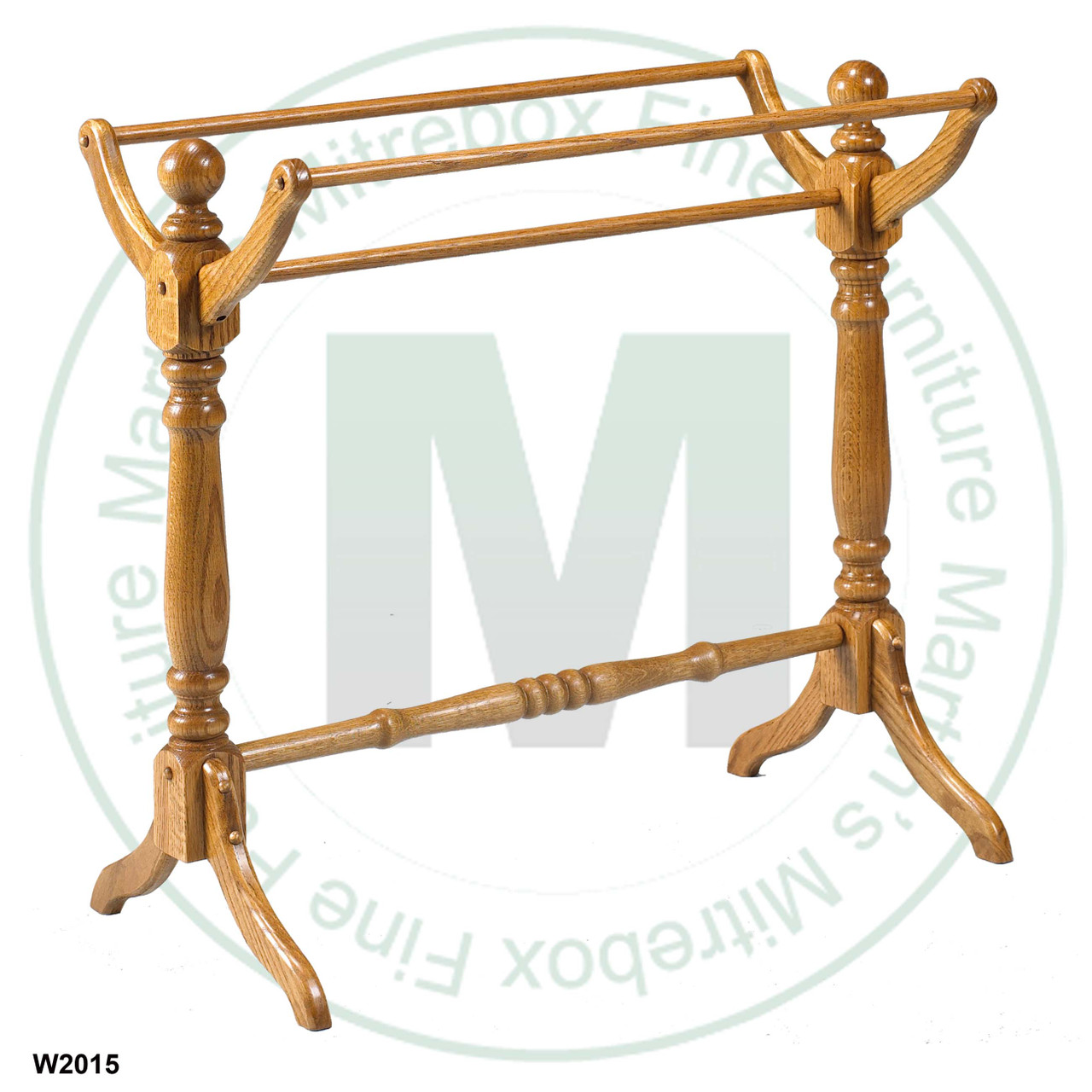 Maple Quilt Rack