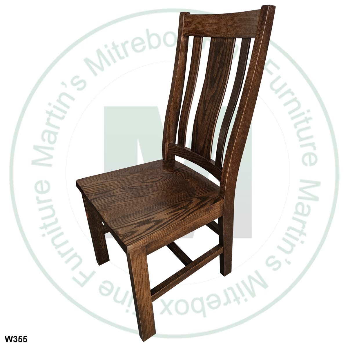 Pine Westbrook Side Chair 00'' Deep x 39'' High x 18'' Wide