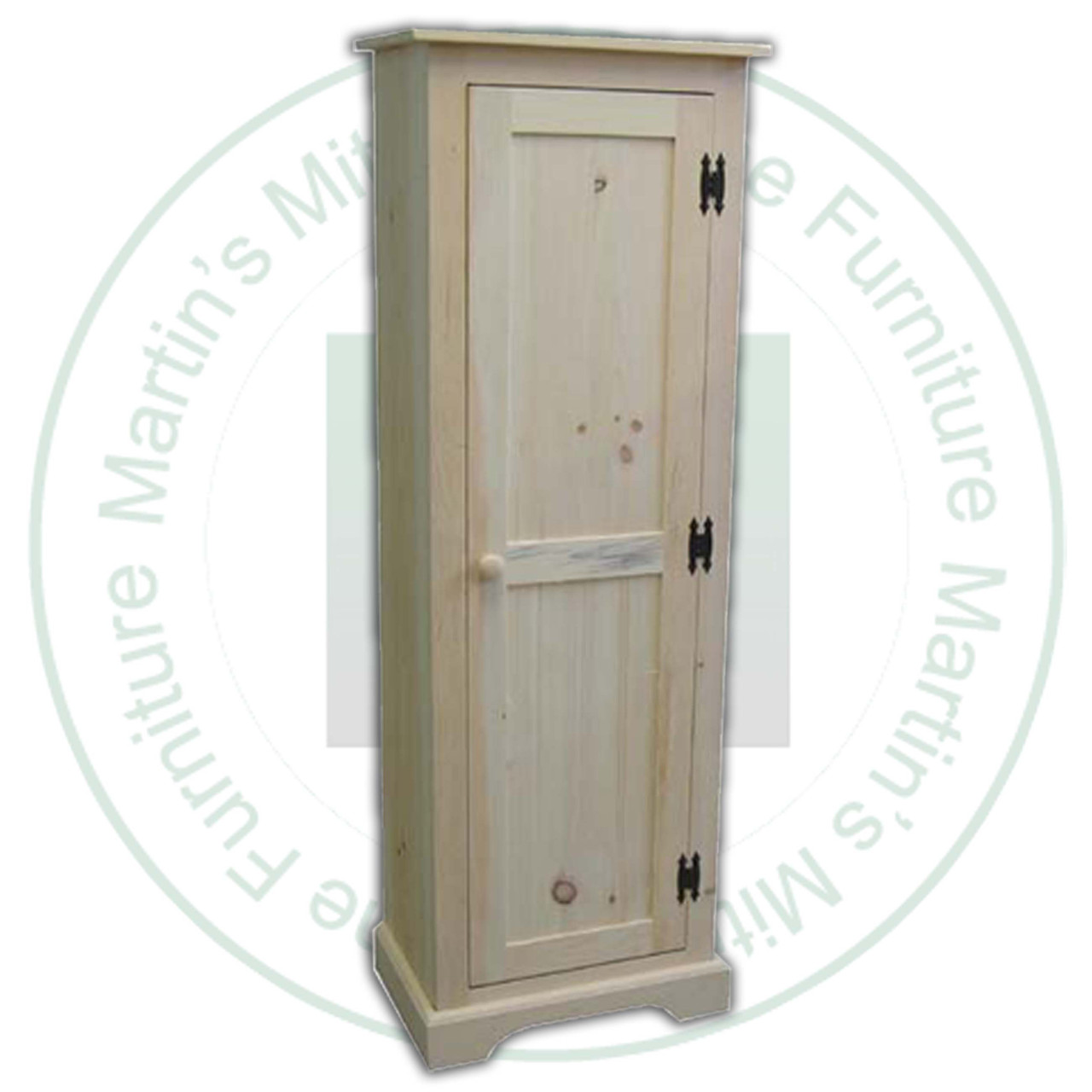 Maple Pilgrim Rustic Jam Cupboard 13.5''D x 60''H x 20''W