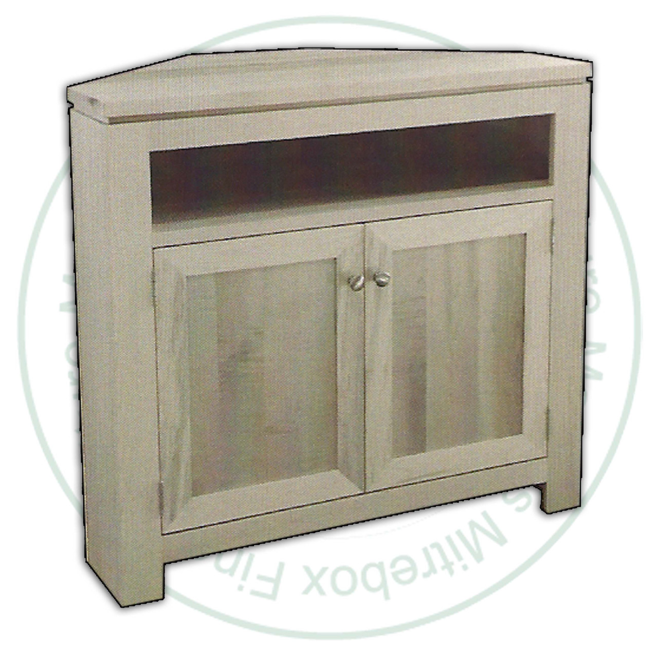 Pine New Port Corner Entertainment Unit