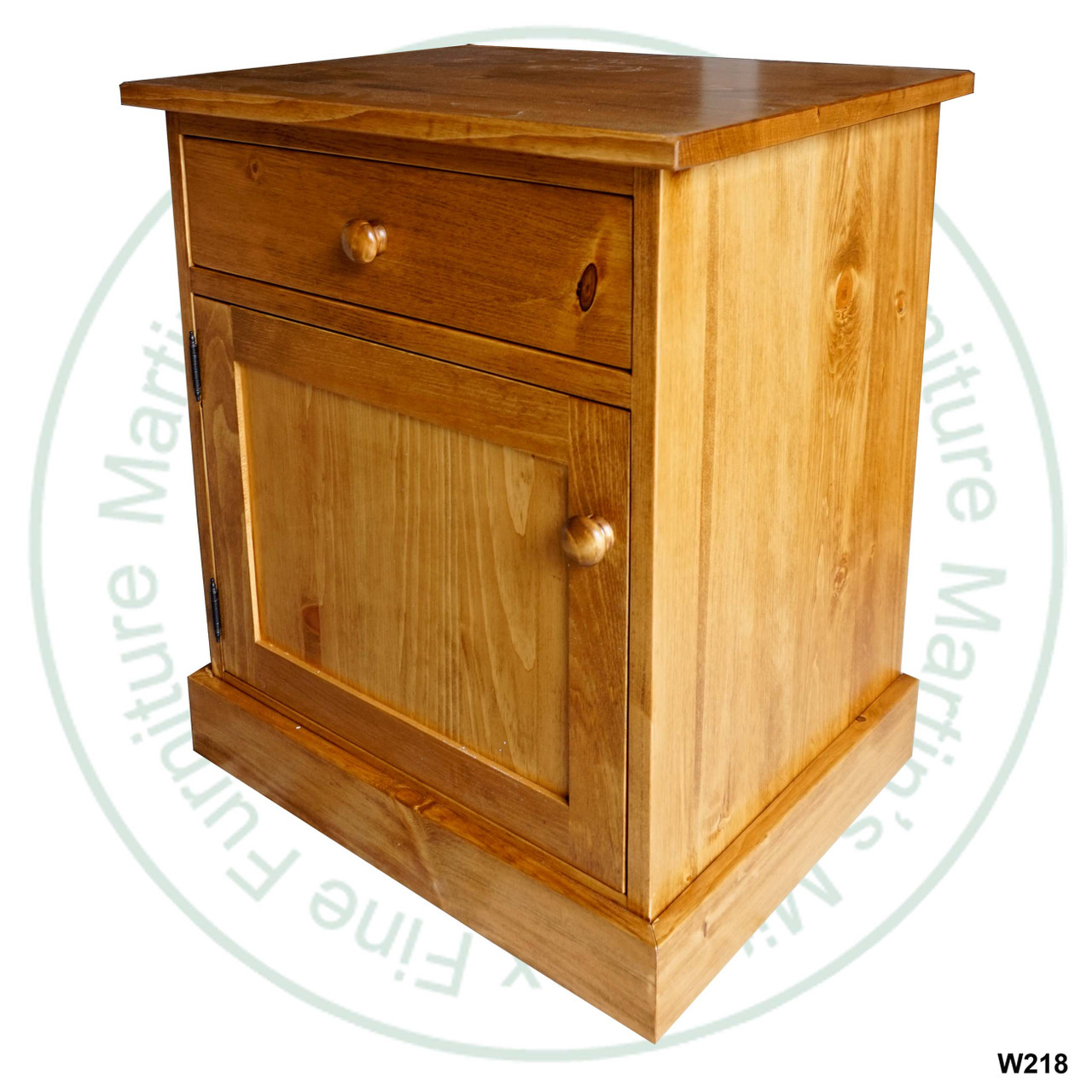 Wormy Maple Cottage Night Stand 20''W x 28''H x 19''D
